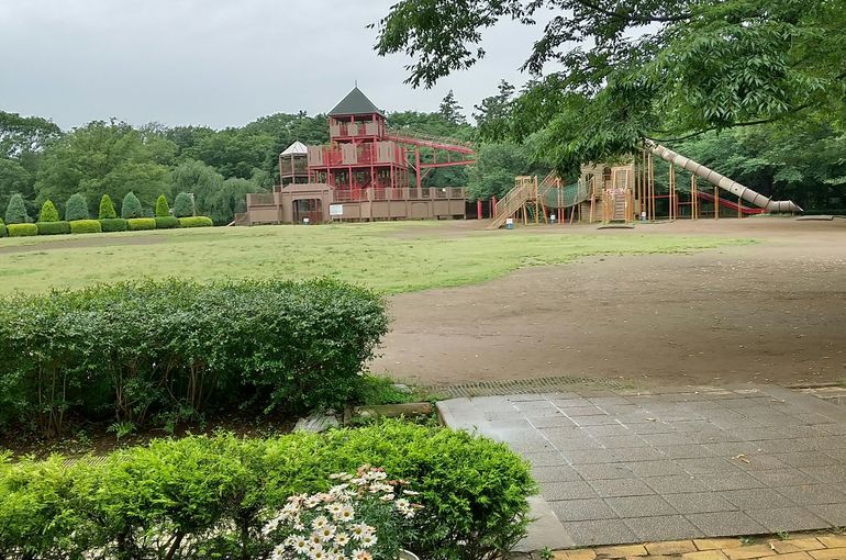 貸し切りのアンデルセン公園！
