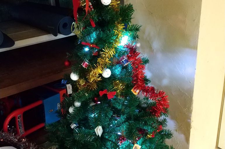 ダンスDOJOのクリスマス模様
