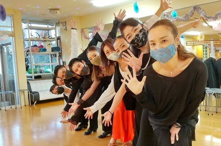 西船橋のダンススタジオの年末パーティー！