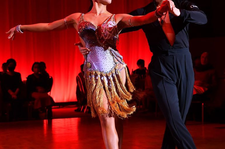 ソシアルダンス競技会にも船橋のダンスDOJOイワミツ！